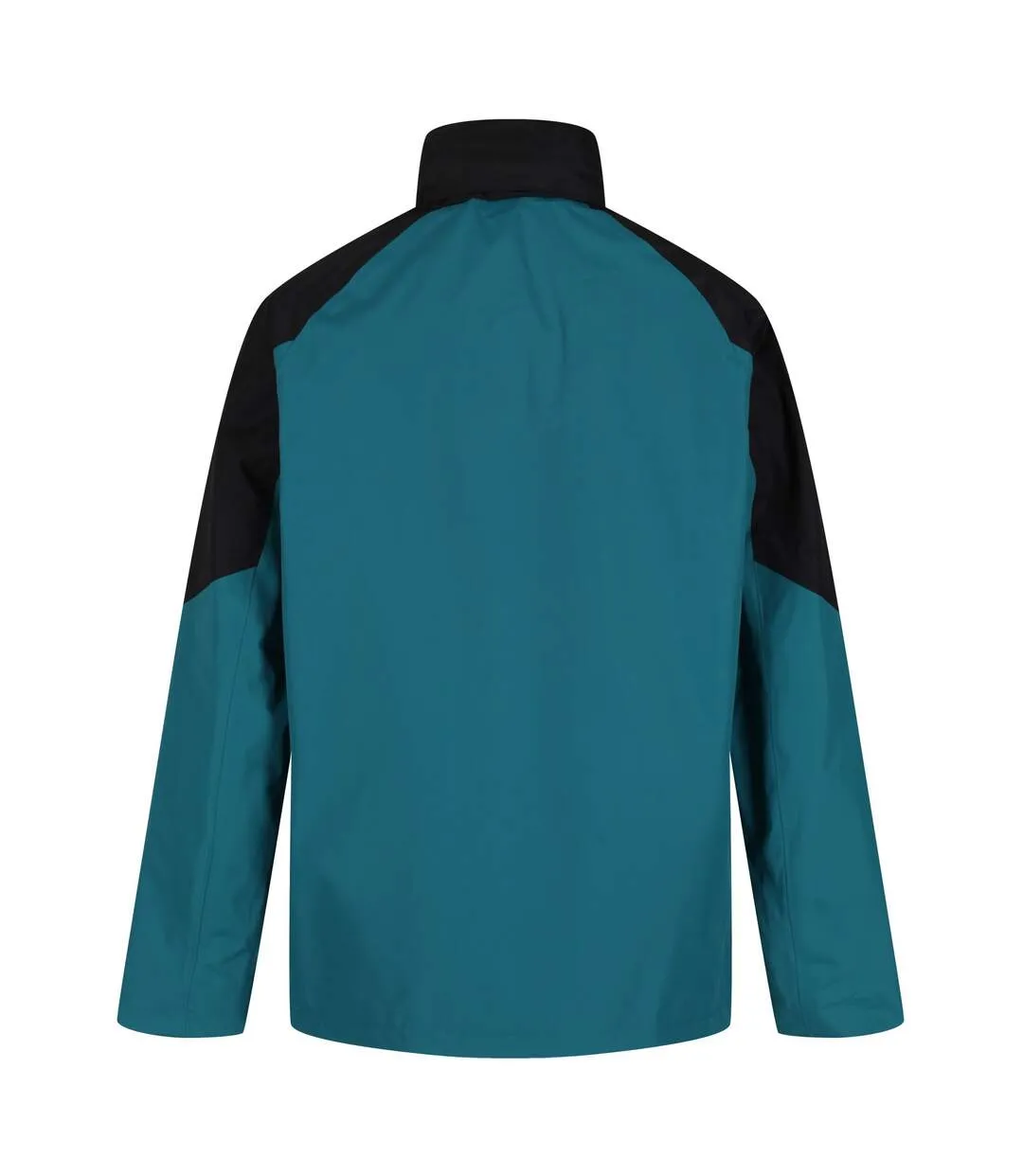 Mens calderdale iv waterproof softshell hooded walking jacket pacific green/black Regatta