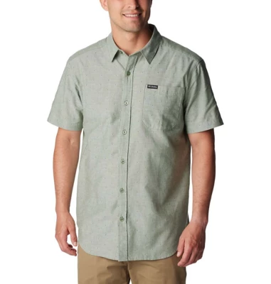 Men's Columbia Rapid Rivers Novelty Button Up Shirt