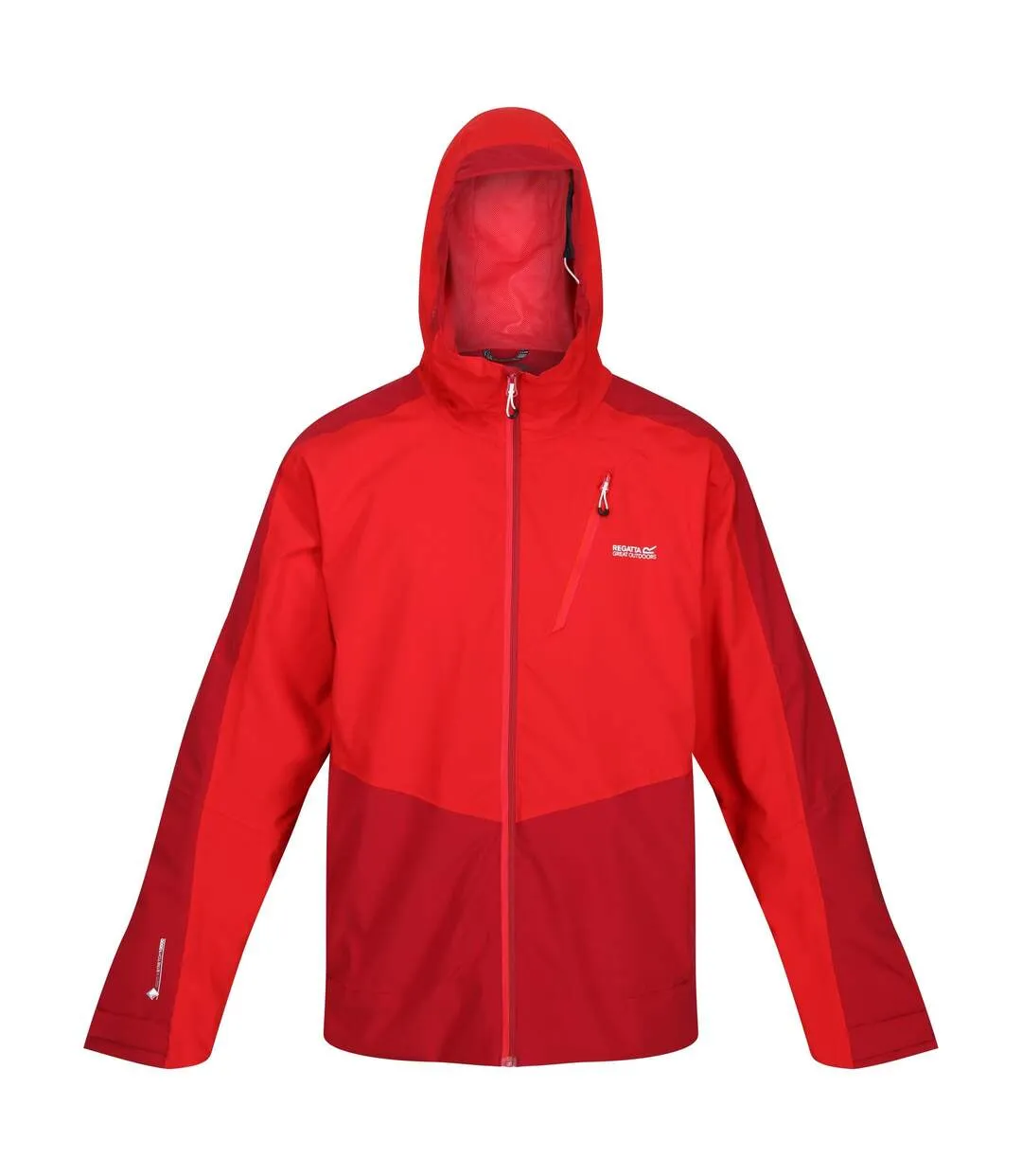 Mens highton stretch ii waterproof jacket chinese red/dark red Regatta