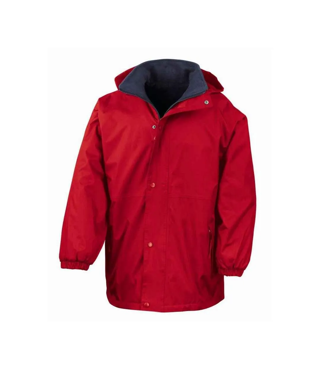 Mens stormdri 4000 reversible waterproof jacket red/navy Result