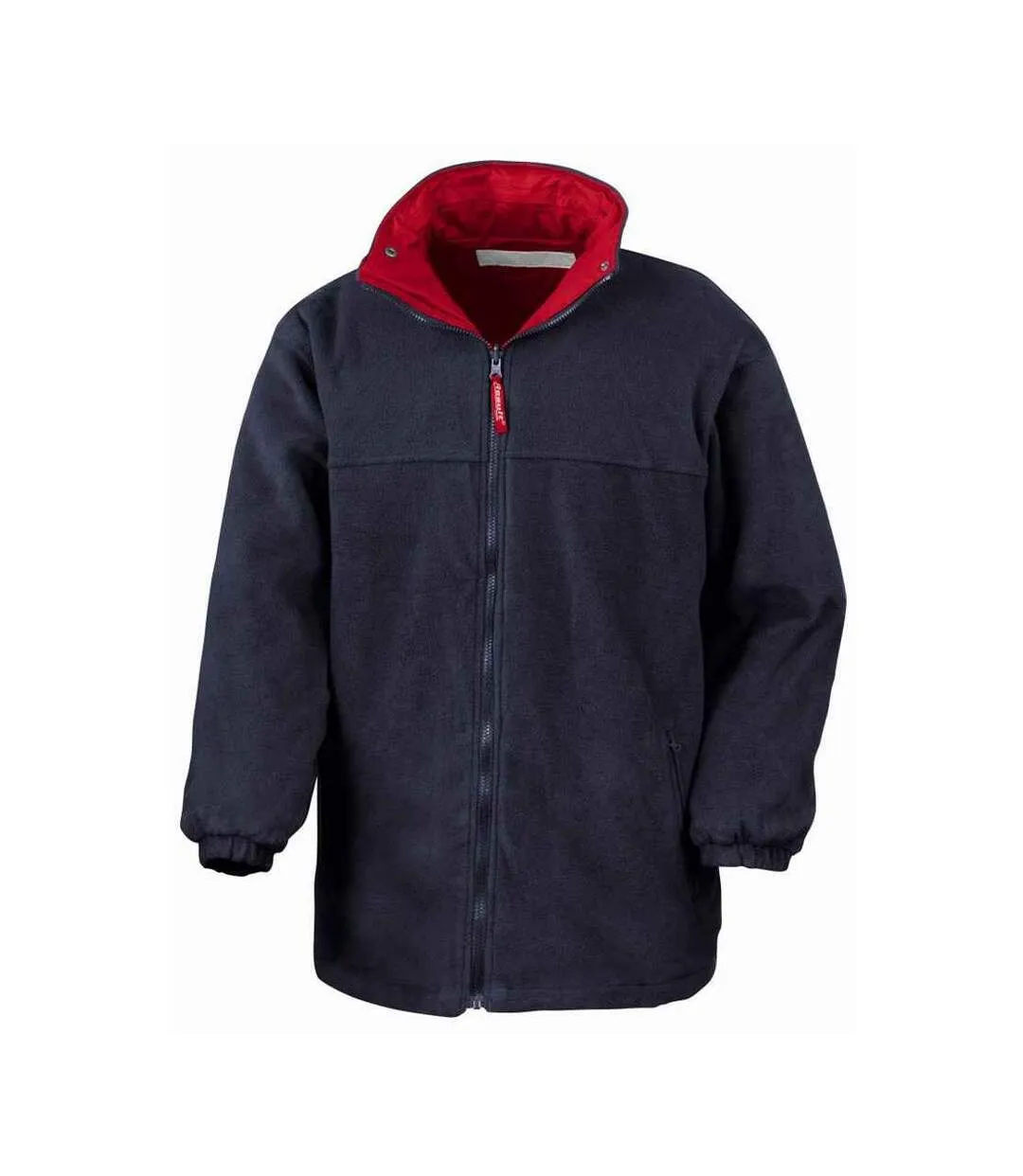 Mens stormdri 4000 reversible waterproof jacket red/navy Result