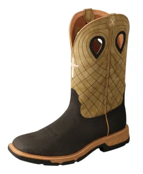 Men's Twisted X 12 Charcoal Work Boot