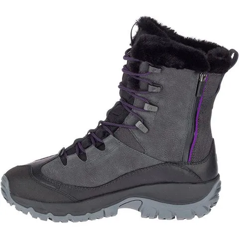 Merrell Womens Thermo Rhea Mid Waterproof Winter Boot - Granite Grey