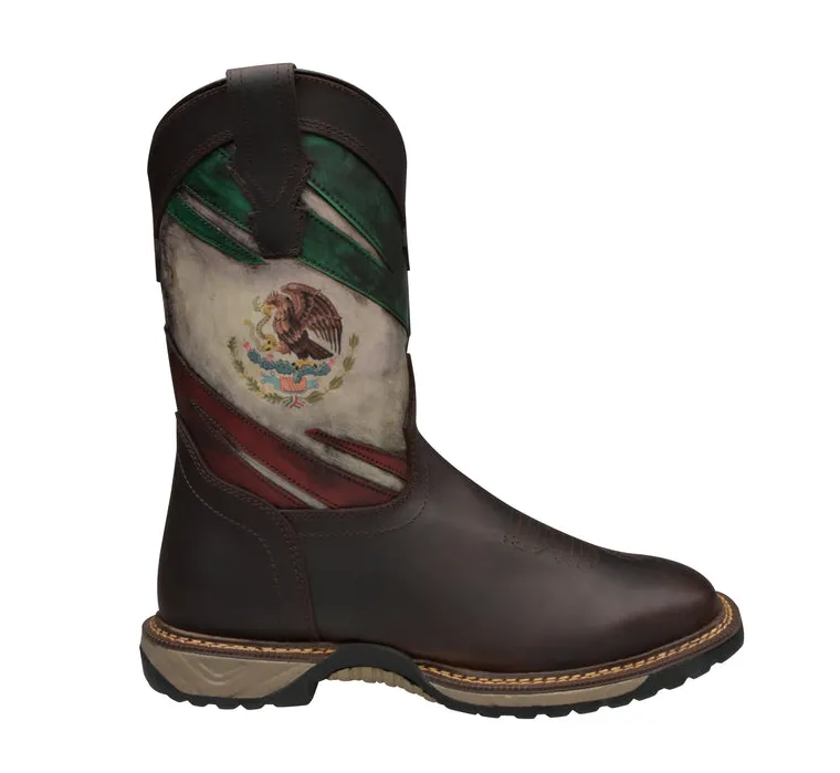 Mex STL - Cebu Me’s Patriot Soft Toe Work Boot - Cafe