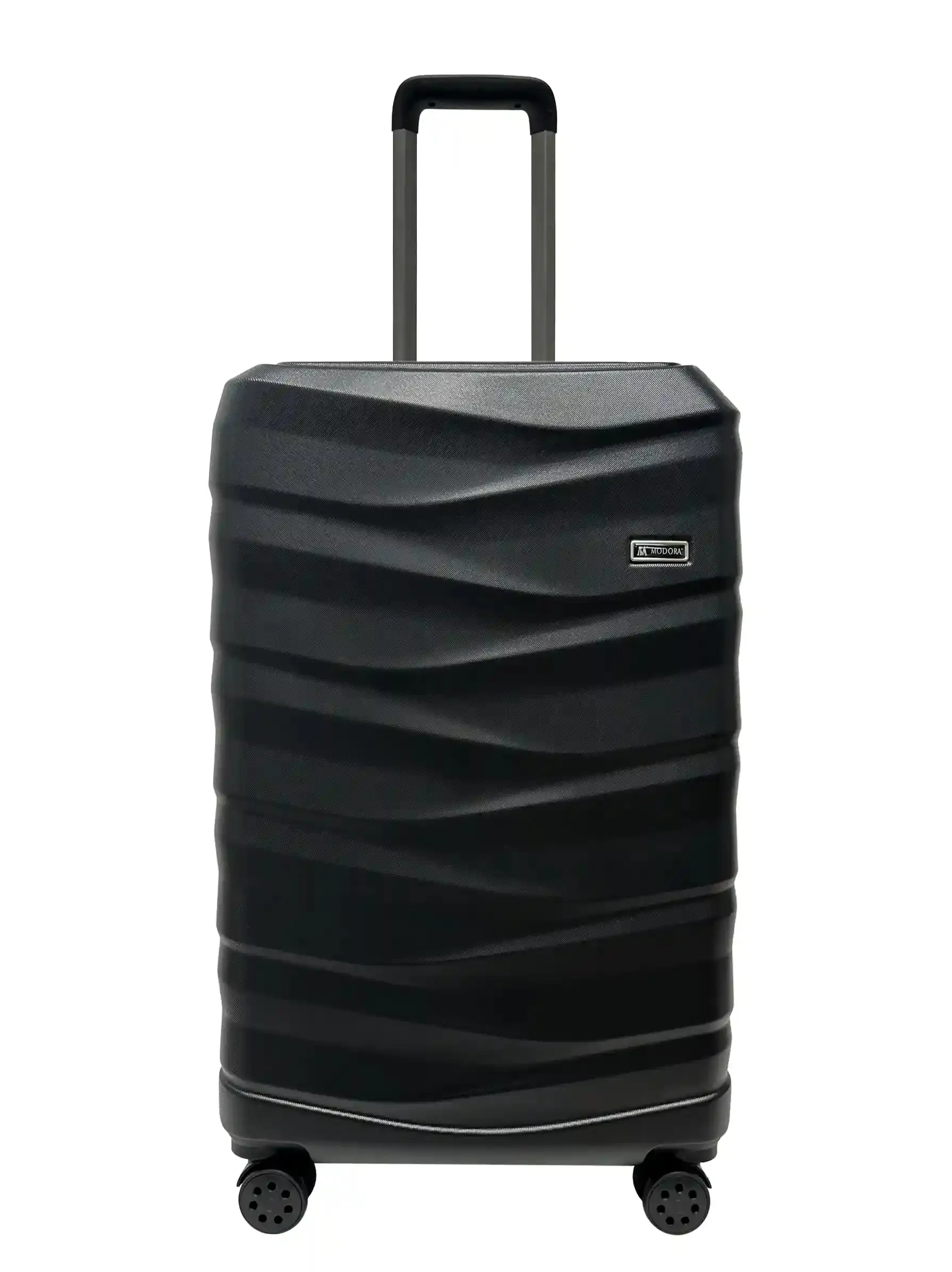 Modora Vague Collection Black Large Suitcase