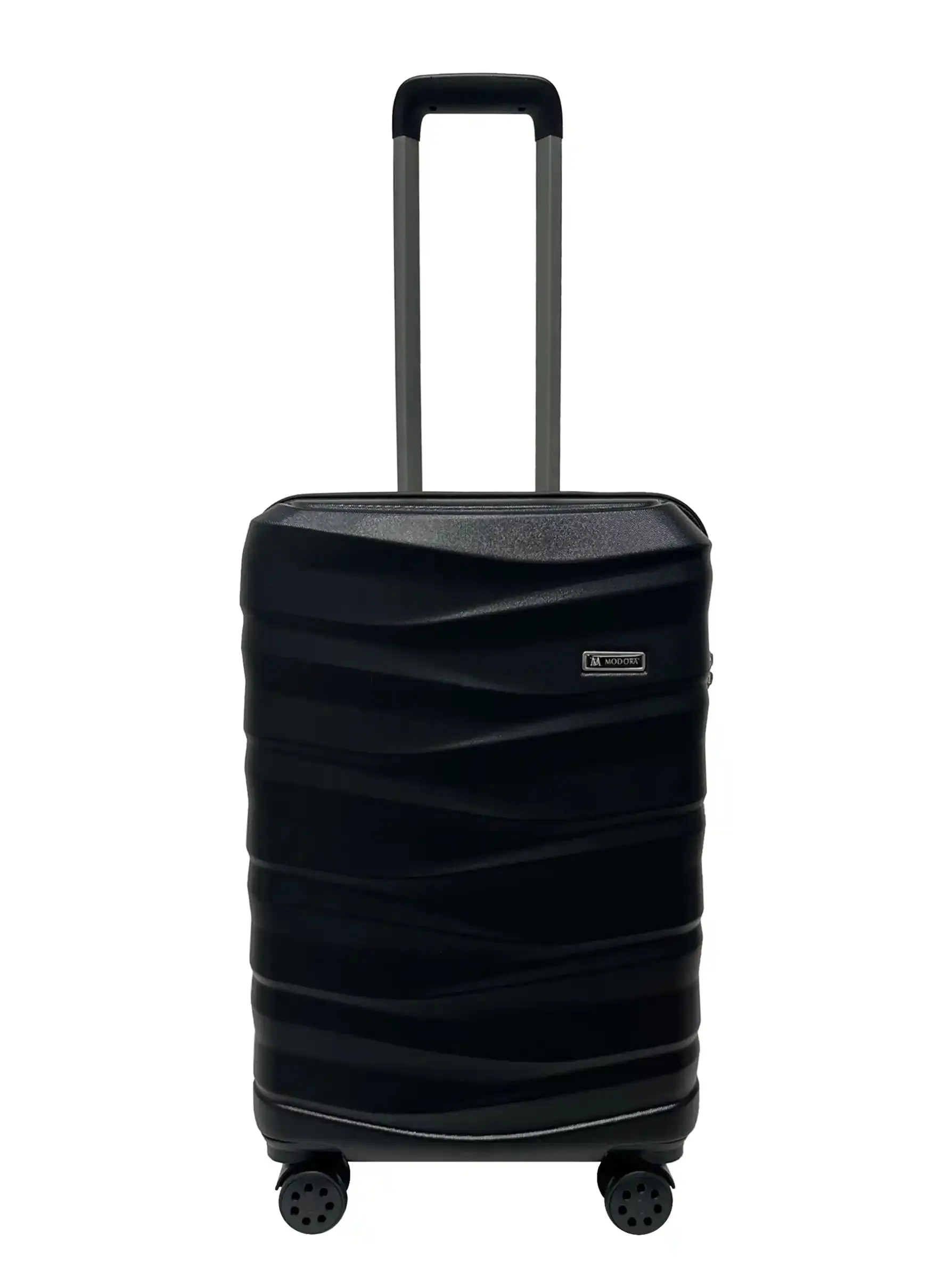 Modora Vague Collection Black Medium Suitcase