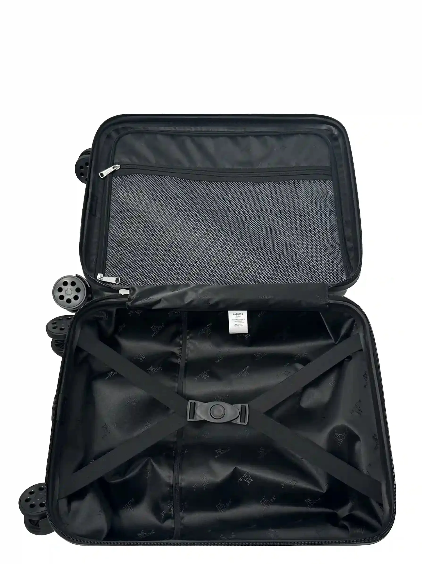 Modora Vague Collection Black Medium Suitcase