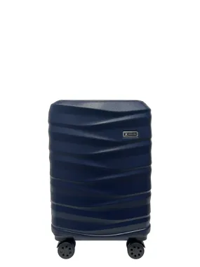 Modora Vague Collection Navy Cabin Suitcase