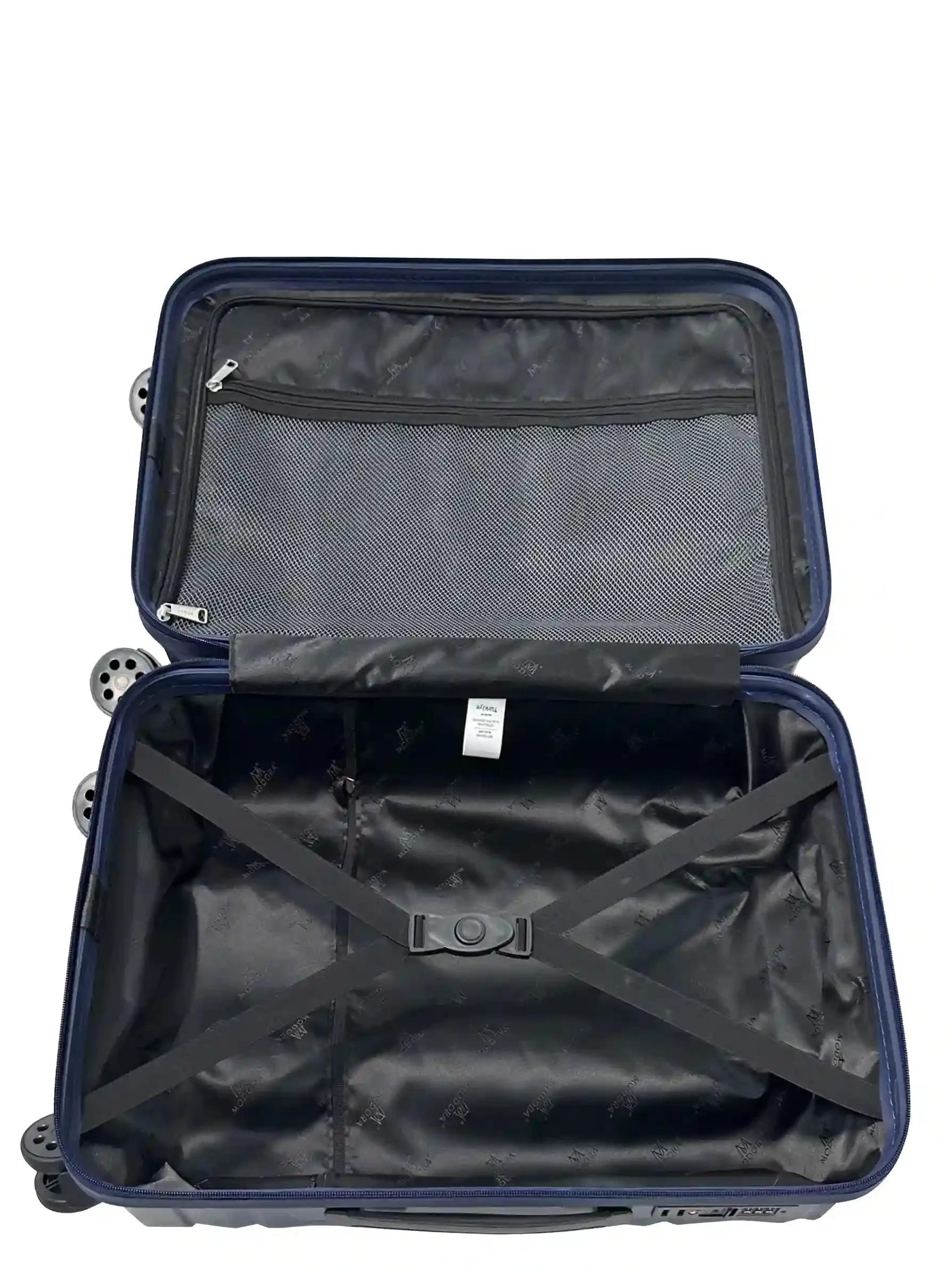 Modora Vague Collection Navy Medium Suitcase