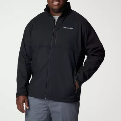 new!Columbia Mens Big and Tall Water Resistant Lightweight Softshell Jacket