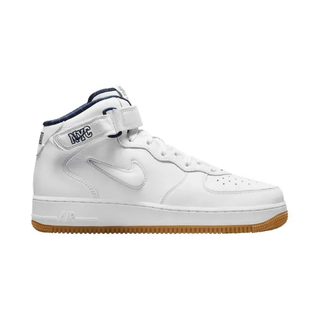 Nike Air Force 1 Mid Jewel QS (NYC - Yankees/ White/ Mid...