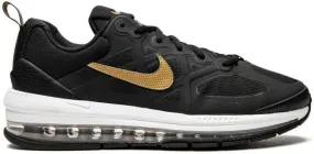 Nike Air Max Genome Black White Metallic Gold sneakers