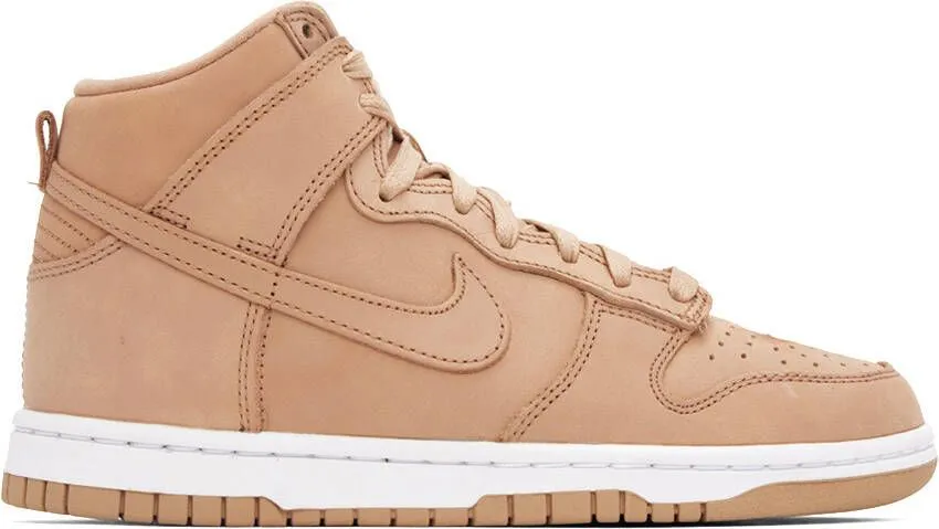 Nike Beige Dunk Premium Sneakers