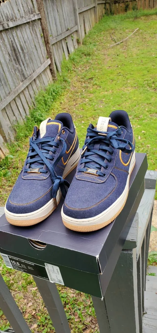 Nike Denim Air Force 1