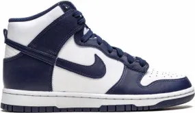 Nike Dunk High Championship Navy sneakers White