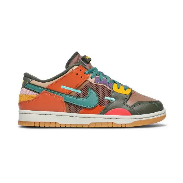 Nike Dunk Low (Scrap Multi-Color/ Archeo Brown/ Bicoasta...