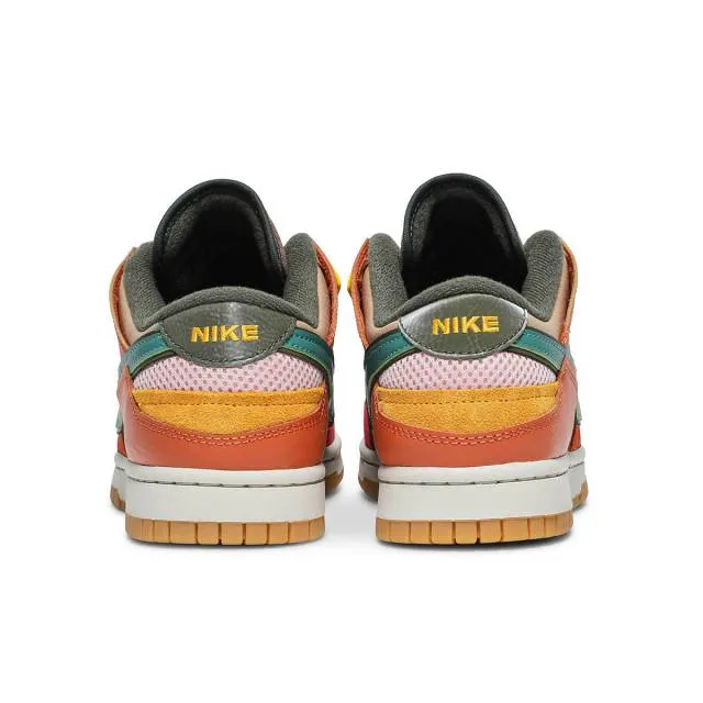 Nike Dunk Low (Scrap Multi-Color/ Archeo Brown/ Bicoasta...