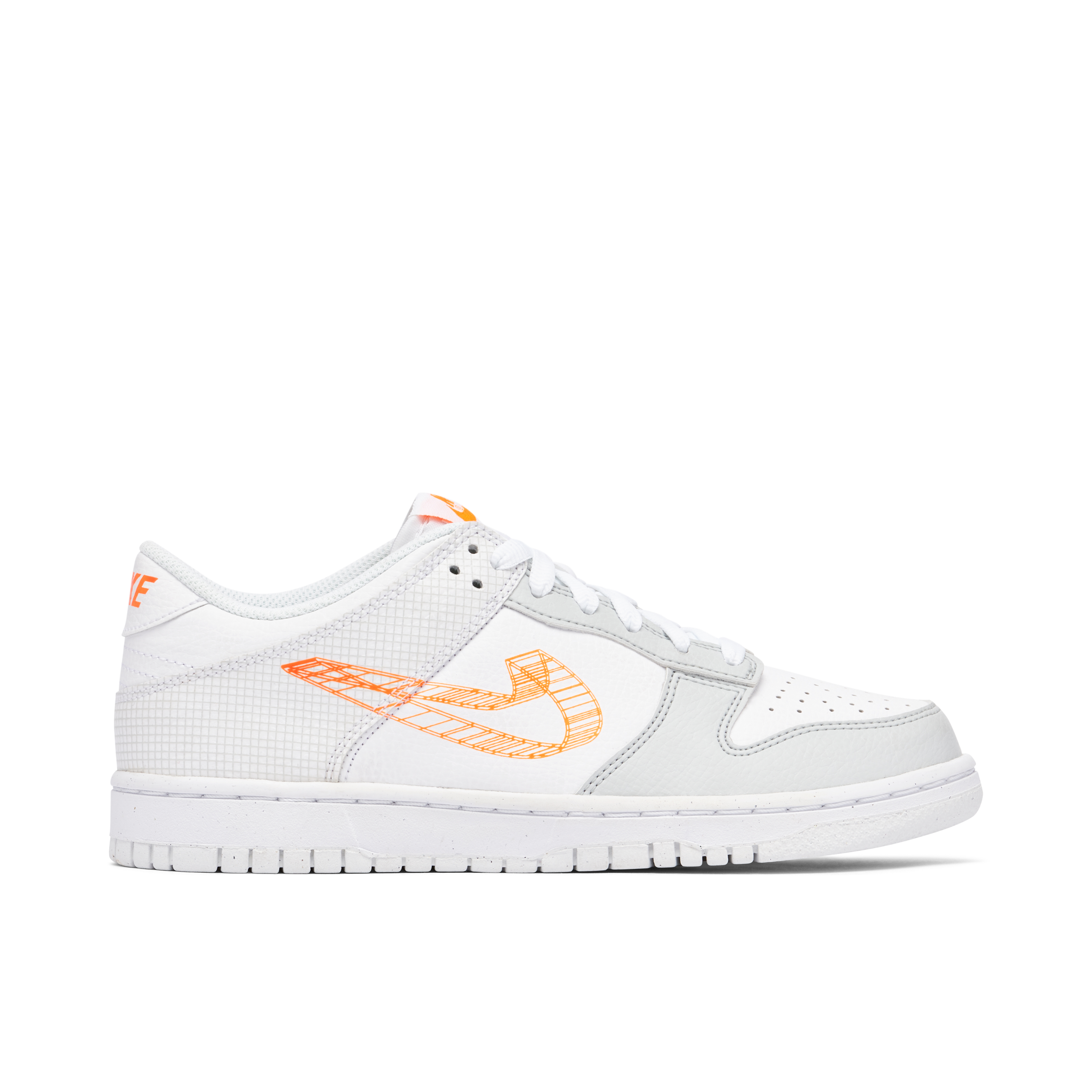 Nike Dunk Low SE GS 3D Swoosh | DR0171-100 | Laced