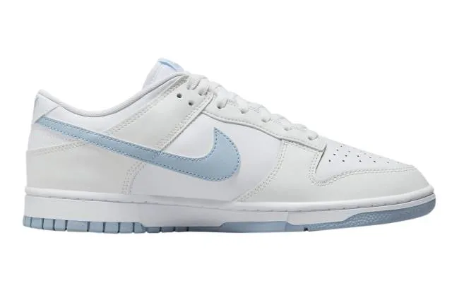 Nike Dunk Low (White Light Armory Blue/ White/ Summit Wh...