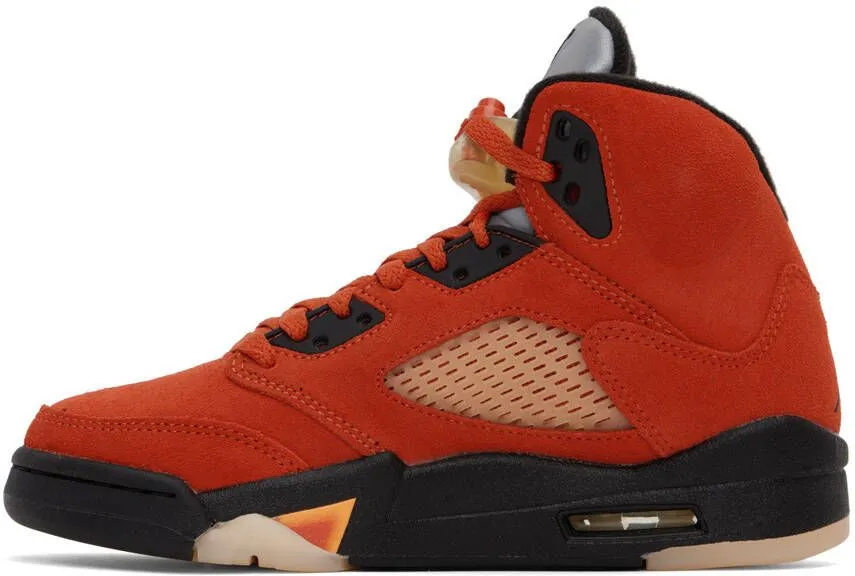 Nike Jordan Red Jordan 5 Retro Dunk on Mars Sneakers