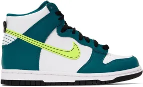 Nike Kids Blue & White Dunk High Big Kids Sneakers