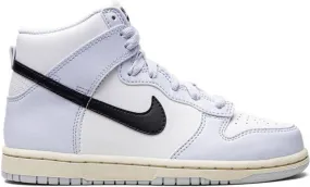 Nike Kids Dunk High leather sneakers White