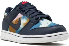 Nike Kids Dunk Low Graffiti Navy sneakers Blue