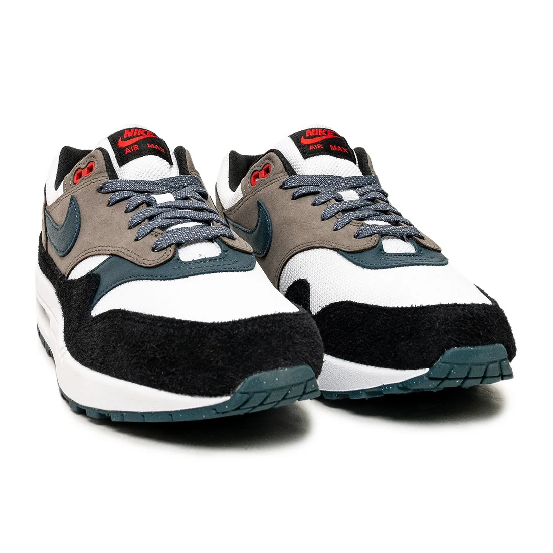 Nike Men Air Max 1 Prm (white / slate blue-black-soft grey)