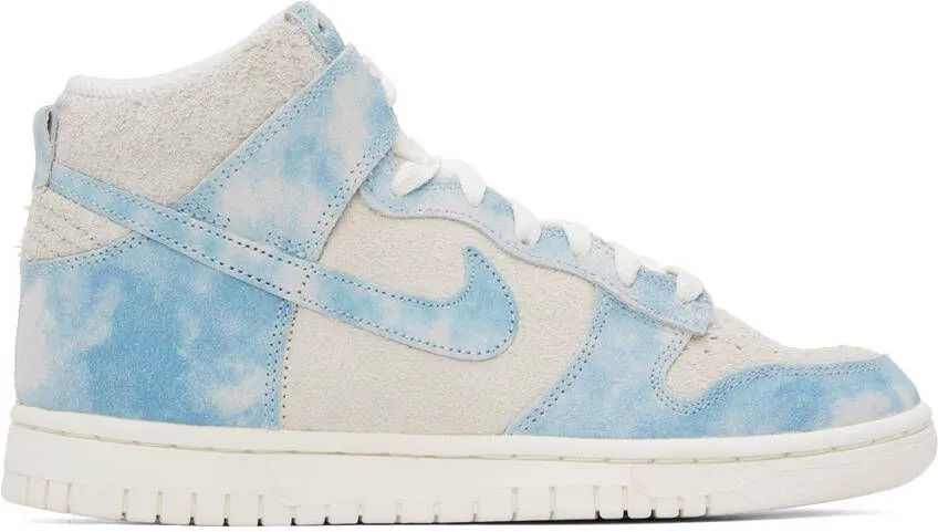 Nike Off-White & Blue Dunk High SE Sneakers