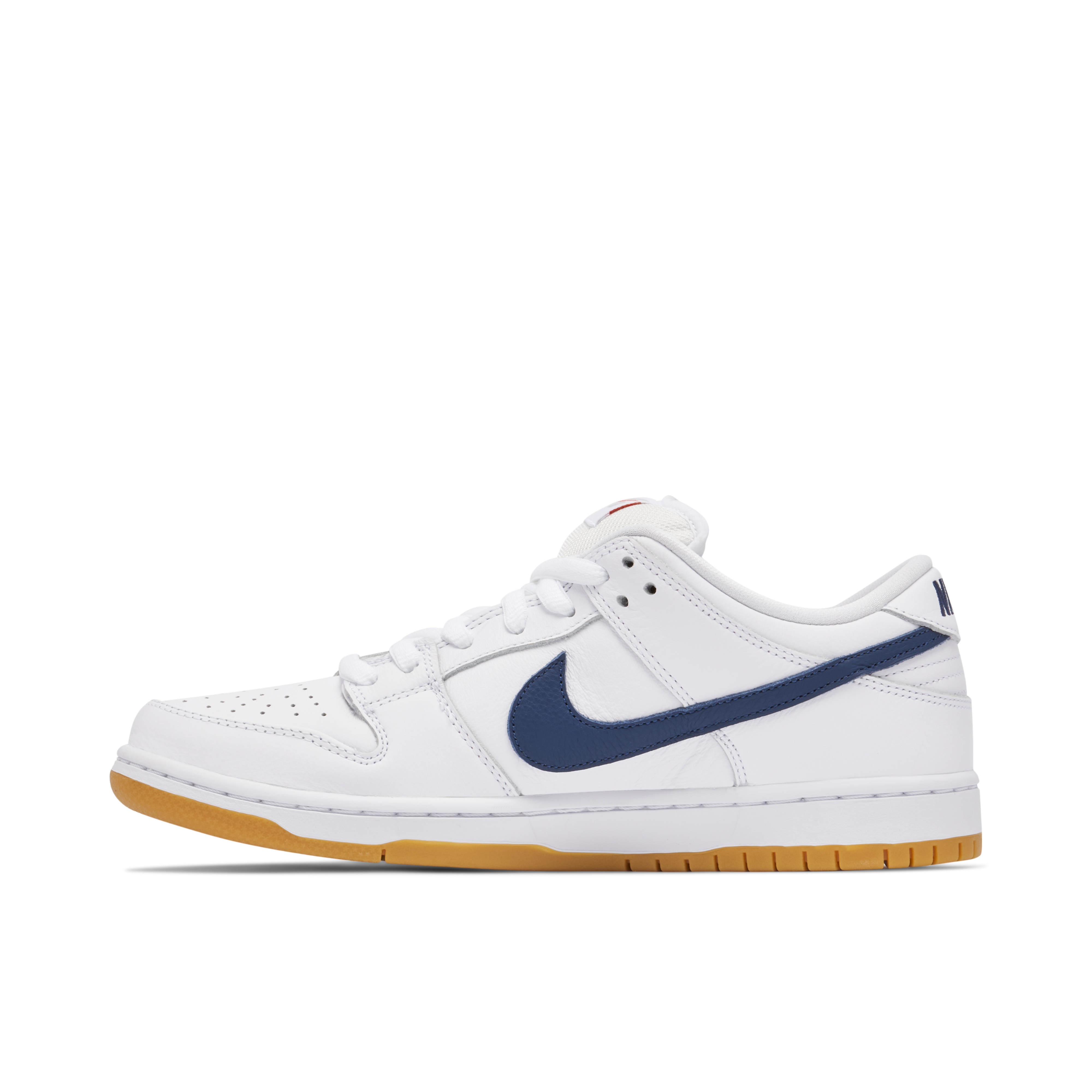 Nike SB Dunk Low Orange Label White Navy | CZ2249-100 | Laced