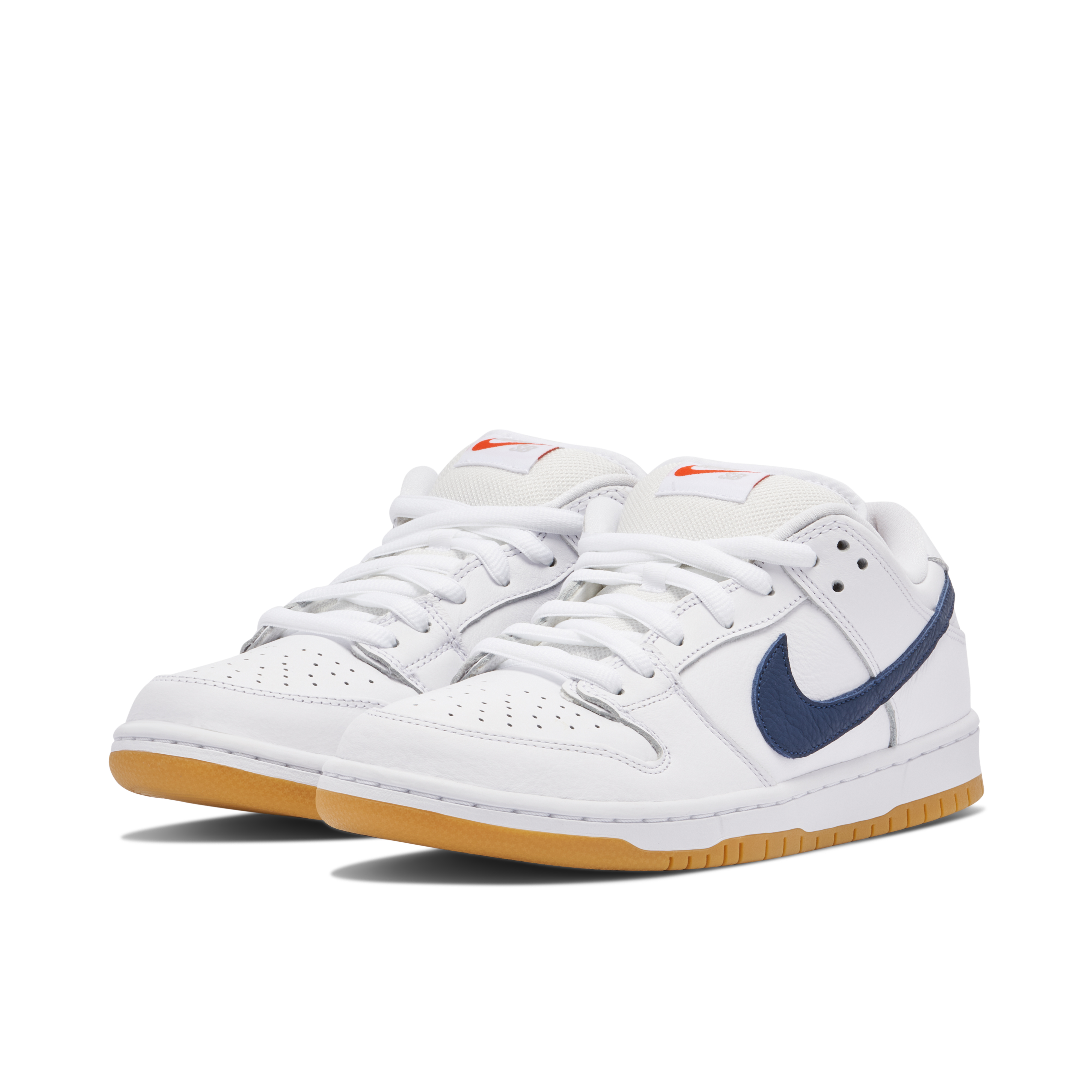 Nike SB Dunk Low Orange Label White Navy | CZ2249-100 | Laced