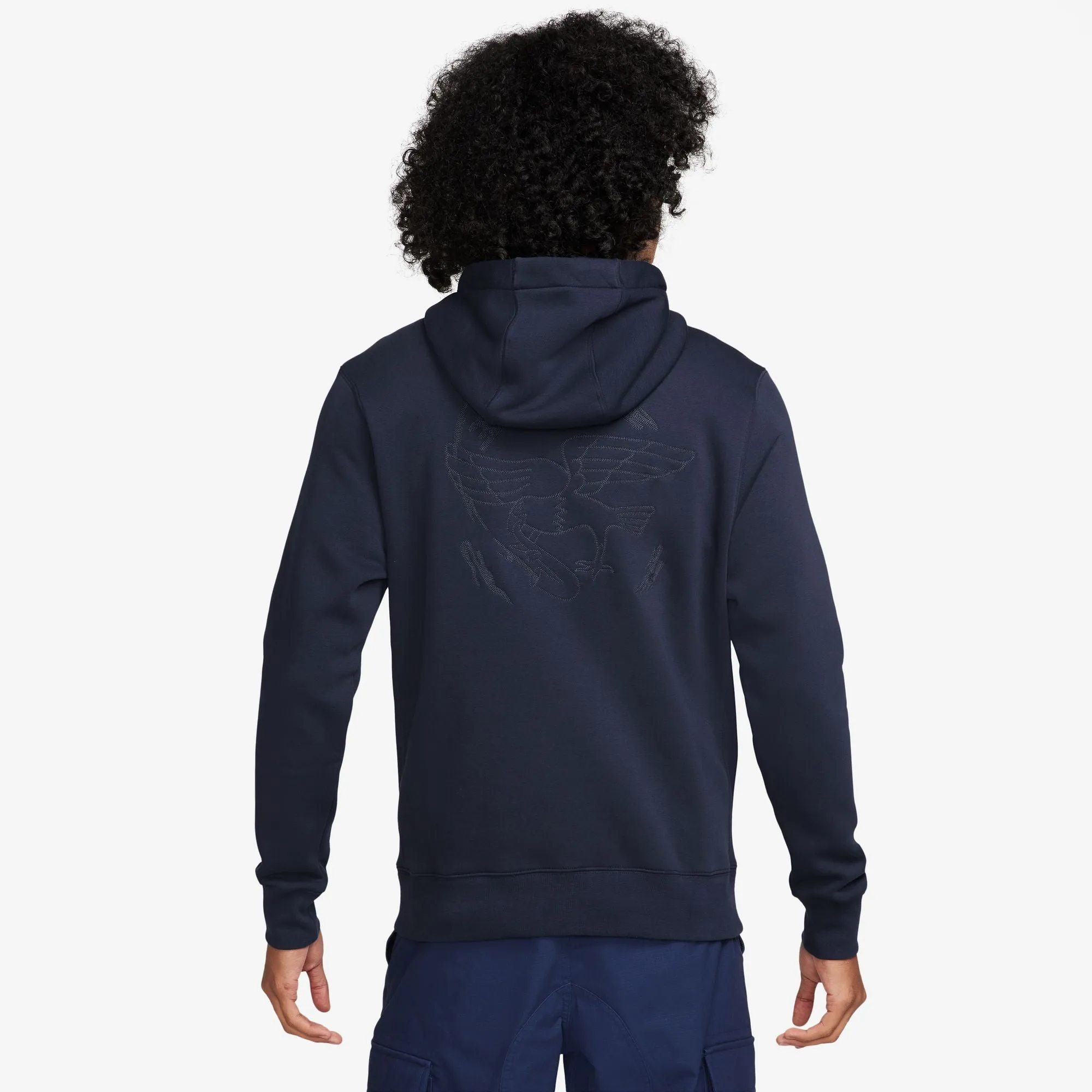 Nike SB - Team USA Olympic Pullover Hooded Sweatshirt - Obsidian / White