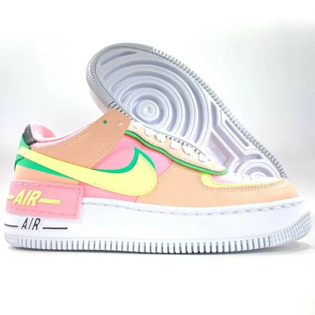 Nike WMNS Air Force 1 Shadow Arctic Punch Barely Volt