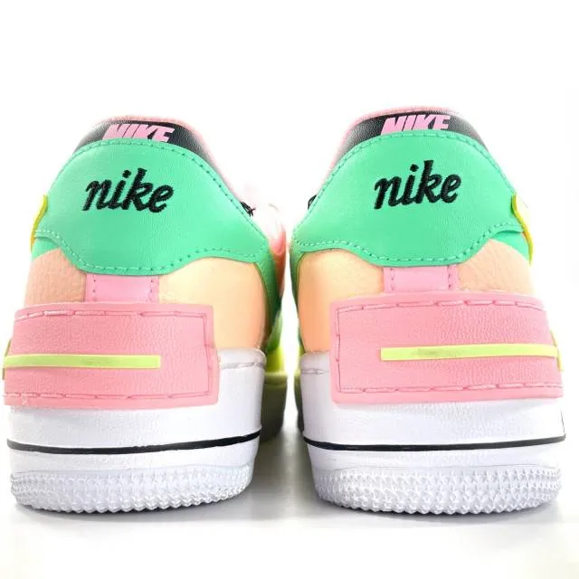 Nike WMNS Air Force 1 Shadow Arctic Punch Barely Volt