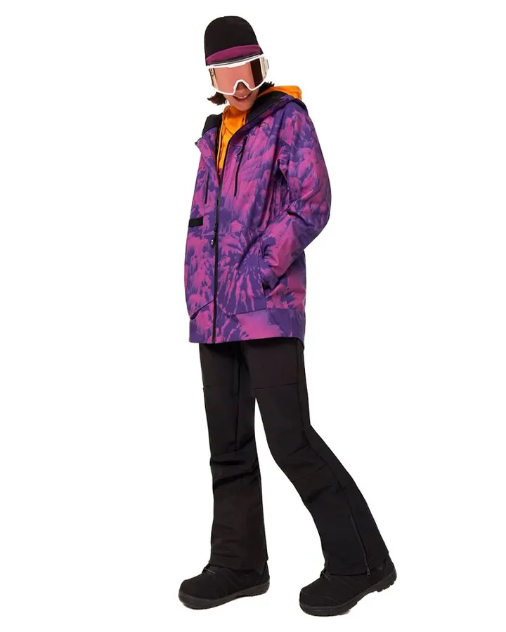 Oakley Juno Shell Snow Jacket - Purple Mountain Td Print