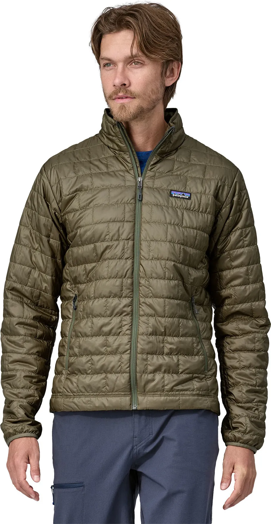 Patagonia Men's Nano Puff Jacket Sage Khaki | Buy Patagonia Men's Nano Puff Jacket Sage Khaki here | Outnorth