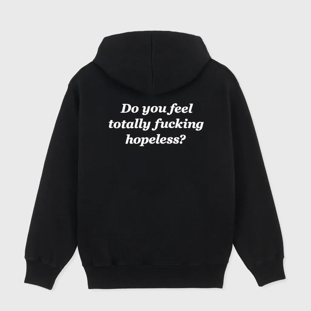 Polar Skate Co. - Hopeless Dave Pullover Hooded Sweatshirt - Black