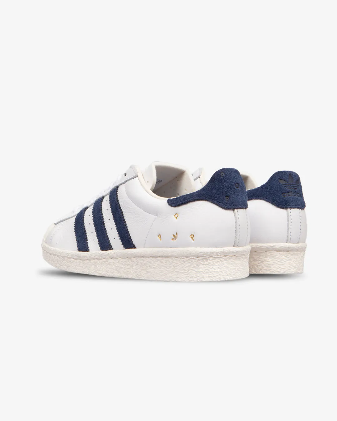 Pop Trading Company x adidas Superstar ADV White/Navy