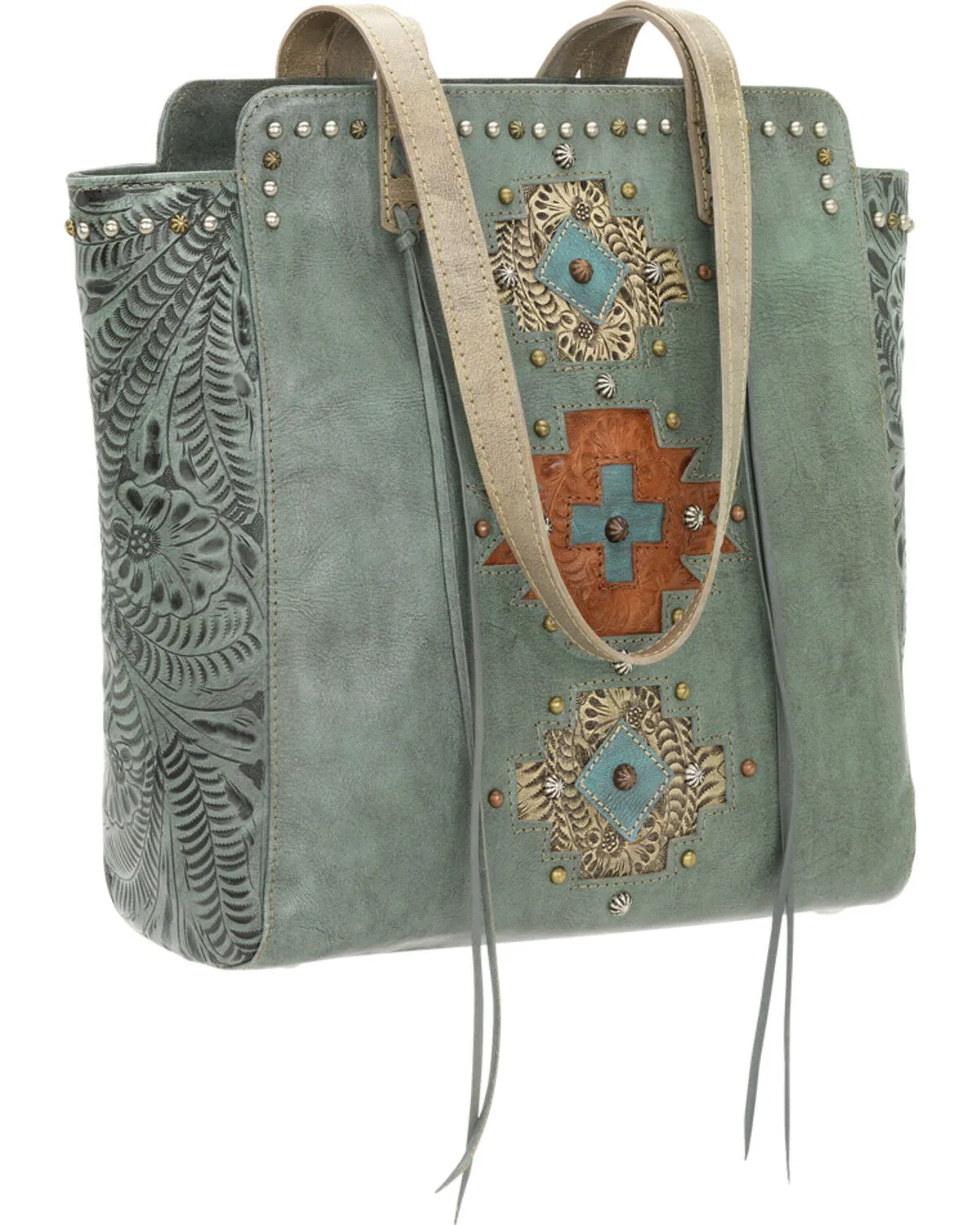 Product Name:  American West Navajo Soul Zip Top Tote