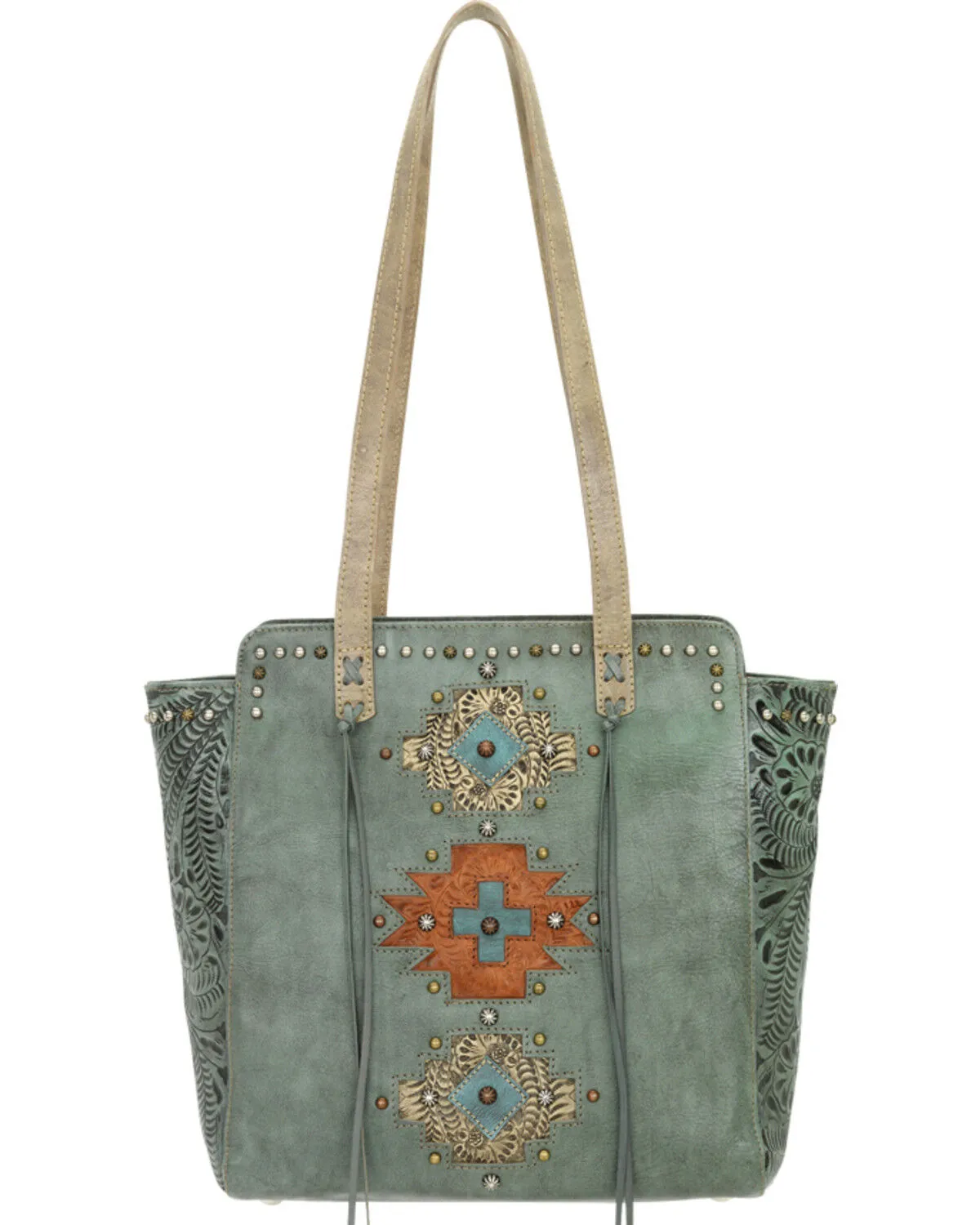 Product Name:  American West Navajo Soul Zip Top Tote