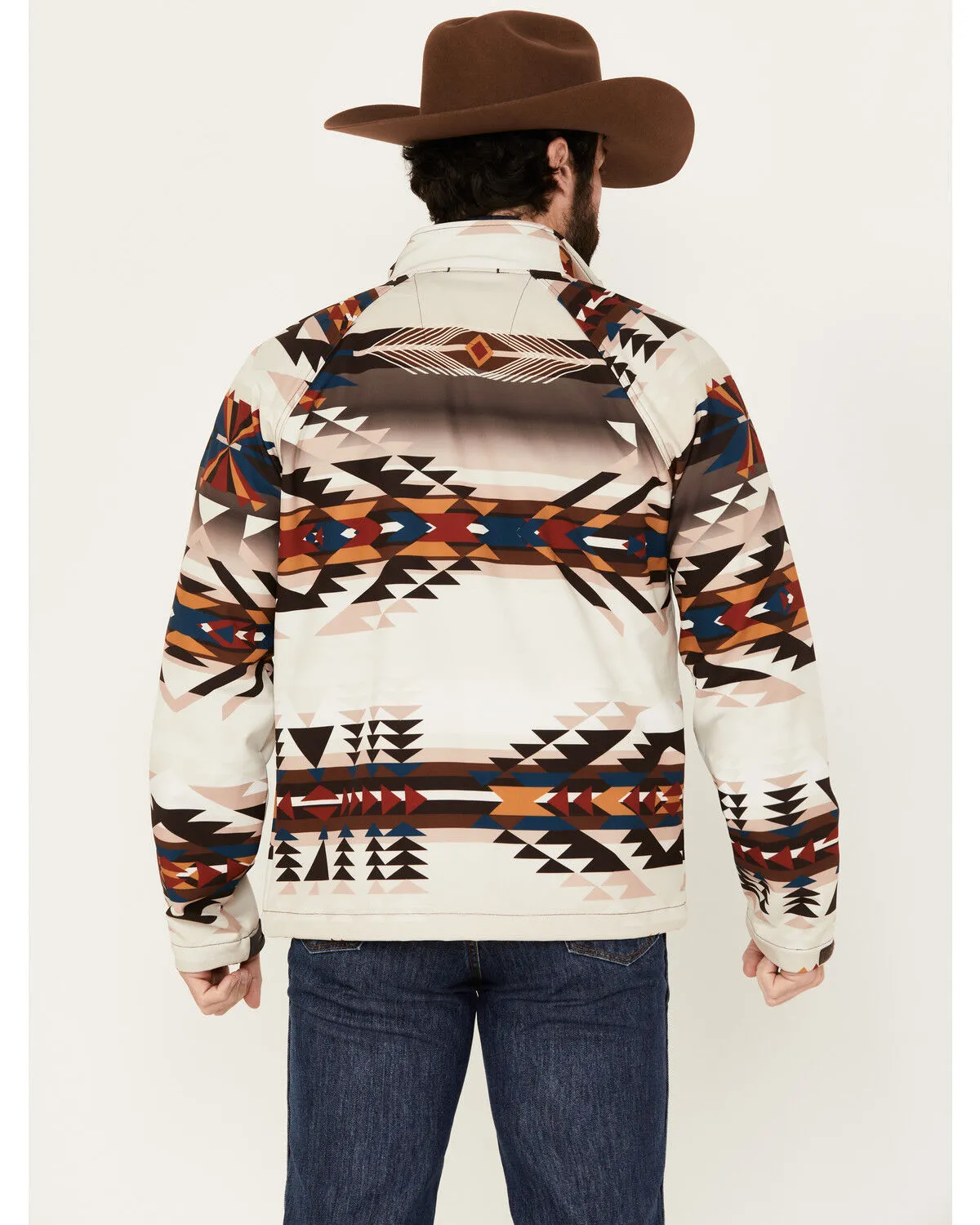 Product Name:  RANK 45® Men's Southwestern Print Softshell Jacket