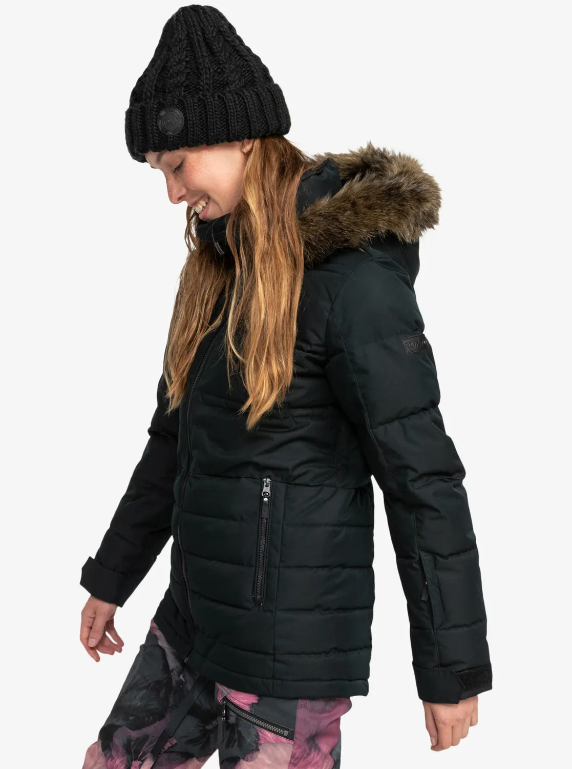 Quinn Technical Snow Jacket - True Black