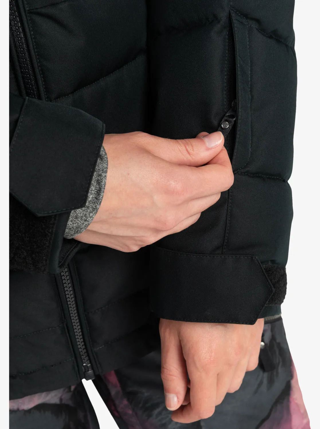 Quinn Technical Snow Jacket - True Black