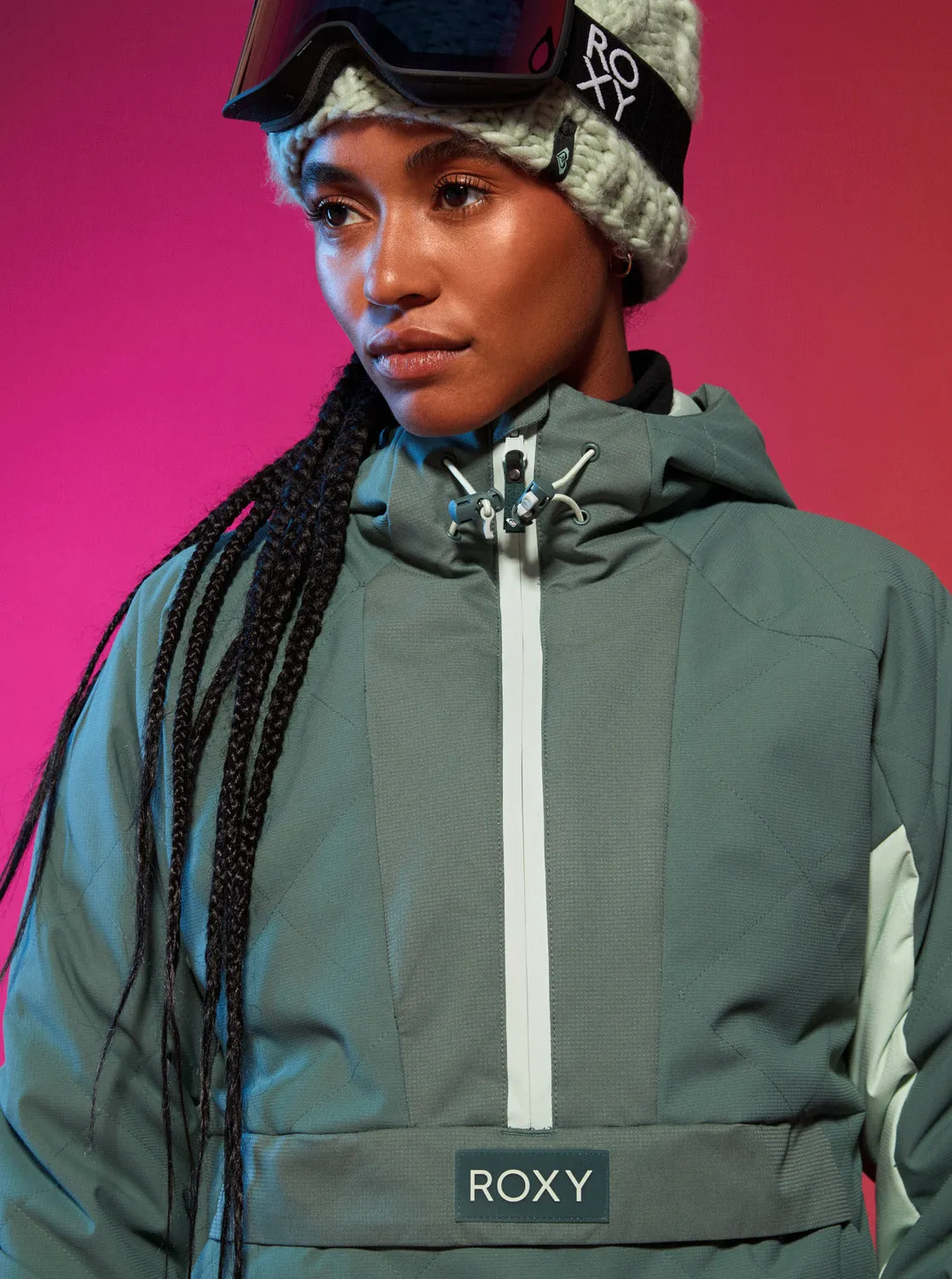 Radiant Lines Overhead Technical Snow Jacket - Dark Forest