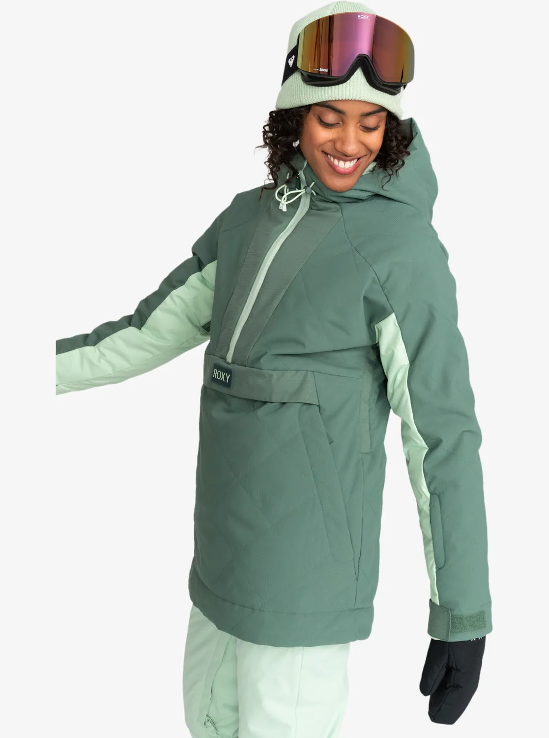 Radiant Lines Overhead Technical Snow Jacket - Dark Forest