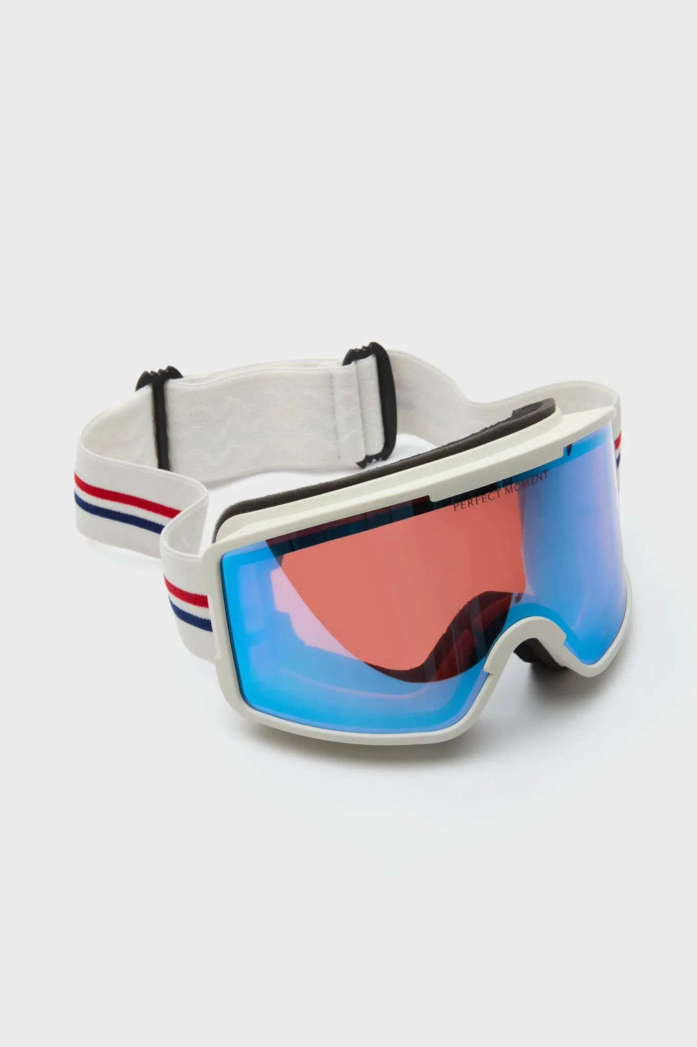 Red and Snow White Goggles