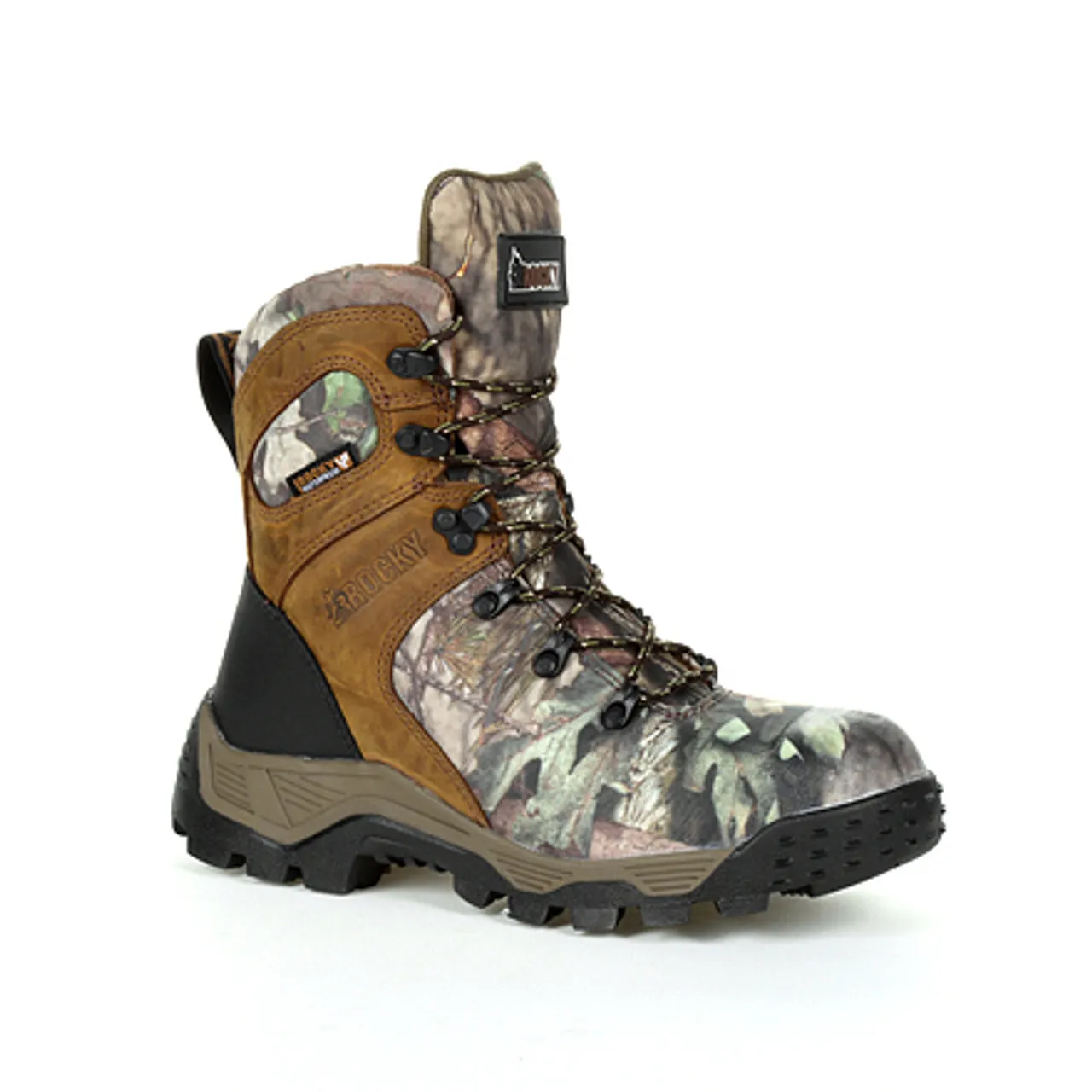 Rocky Sport Pro Women's 800G Insulated Waterproof Outdoor Boot RKS0490 MOSSY OAK BREAK UP COUNTRY