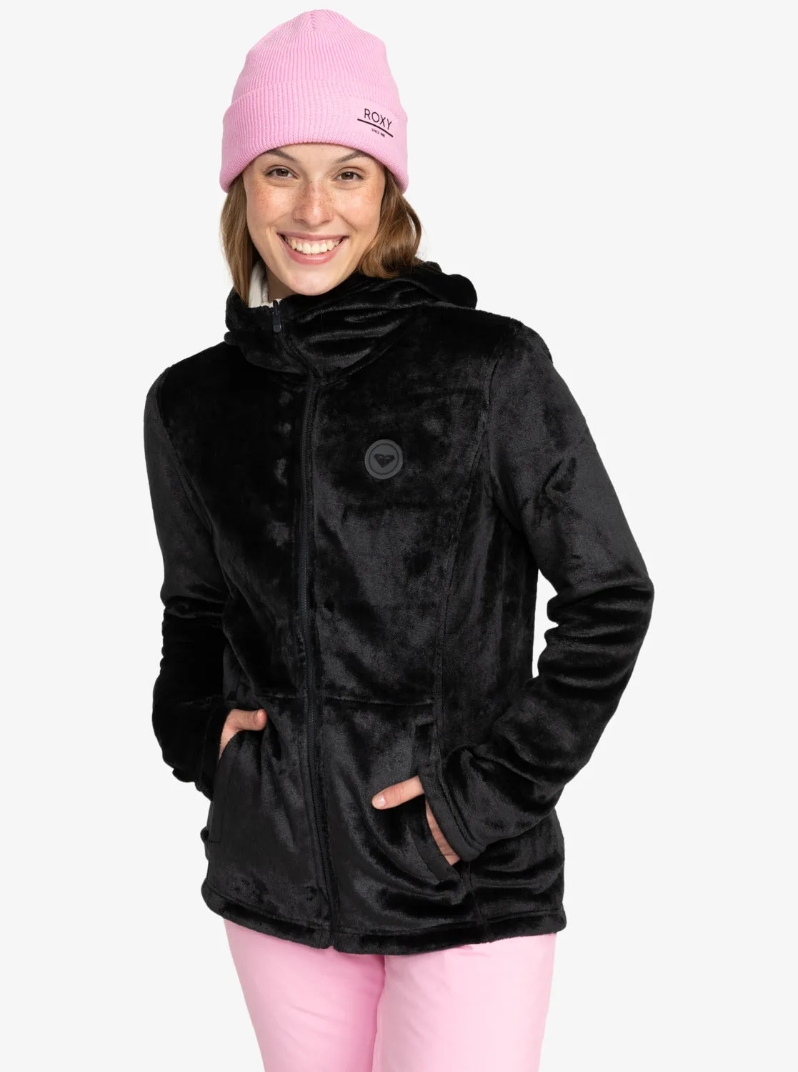 Roxy Jetty 3-In-1 Technical Snow Jacket - True Black Blurry Flower