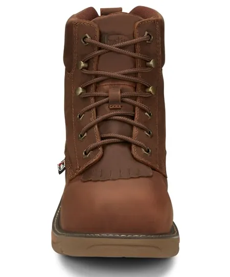 SE466 - Justin Men's Rush Work Boot - Brown