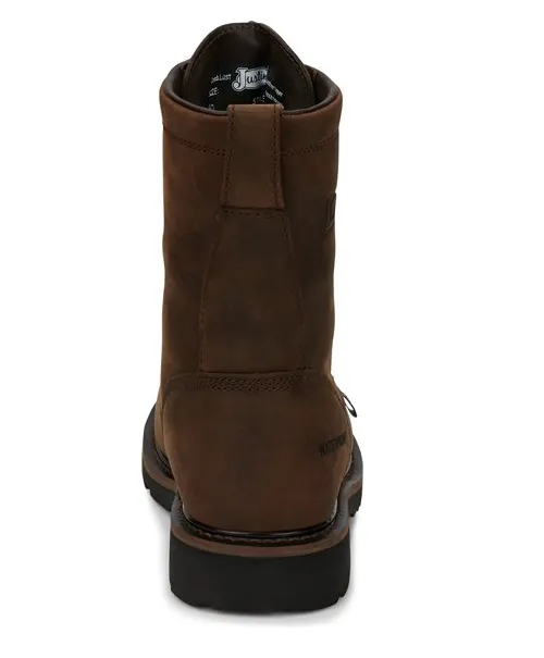 SE960 - Justin Men's Drywall Work Boot - Aged Brown